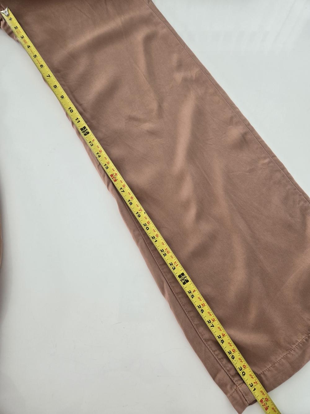 Hudson Jeans Wide-Leg Draw-Tie Pants in Camel Size 24 - Picture 11 of 15